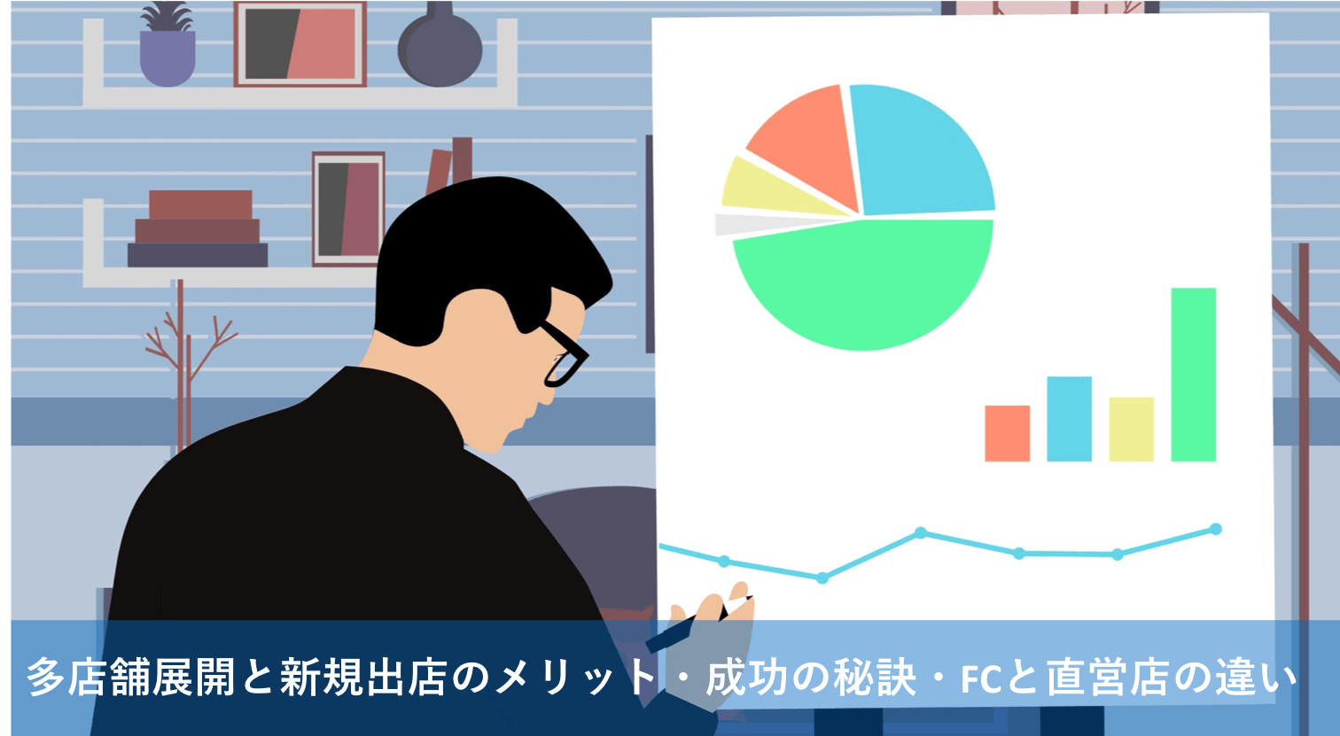 多店舗展開の出店戦略とは？FCと直営の違いを比較・飲食店の事例解説